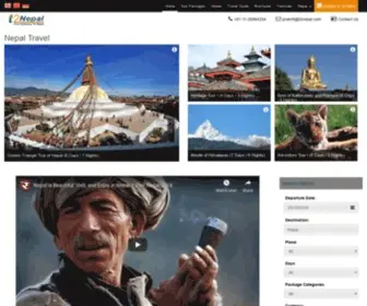 T2Nepal.com(Travel to Nepal) Screenshot