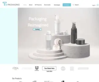 T2Packaging.com(Cosmetic Packaging) Screenshot