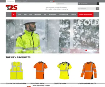 T2Sworkwear.fr(T2s) Screenshot