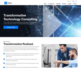 T2Tech.us(Transformative Technology Consulting for Healthcare Organizations and Enterprise) Screenshot