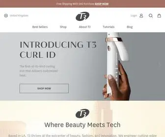 T3Micro.co.uk(Hair Styling Tools) Screenshot