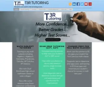 T3Rtutoring.org(T3R Tutoring) Screenshot