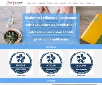 T3Soft.rs(Razvoj softvera i IT podrška na jednom mestu) Screenshot