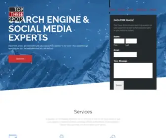 T3Spots.com(SEARCH ENGINE & SOCIAL MEDIA EXPERTS) Screenshot