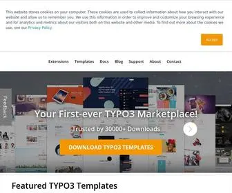 T3Terminal.com(Free & Pro TYPO3 Templates) Screenshot