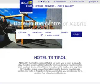 T3Tirol.com(Zona de Argüelles) Screenshot