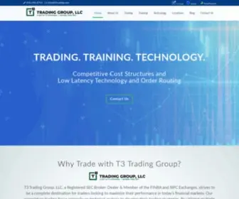 T3Trading.com(T3 Trading Solutions) Screenshot
