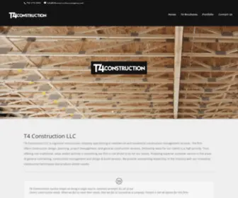 T4Constructioncompany.com(T4constructions) Screenshot