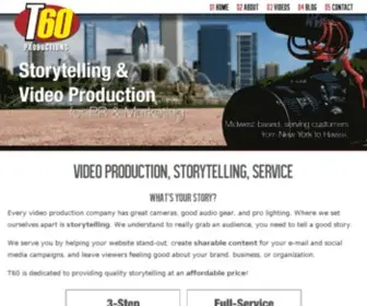 T60Productions.com(Chicago Video Production) Screenshot