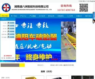 T8ZH.com(湖南通八洲智能科技有限公司) Screenshot