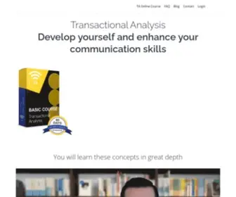 TA-Course.com(Basic course transactional analysis) Screenshot