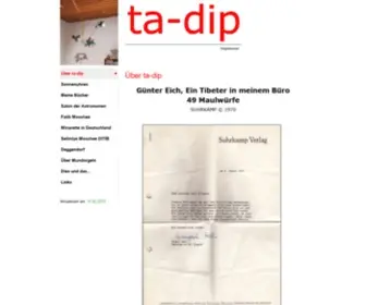 TA-Dip.de(Über ta) Screenshot