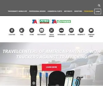 TA-Petro.com(TravelCenters of America) Screenshot