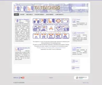 TA-Teachers.eu(This website) Screenshot