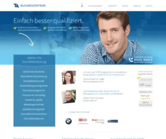 TA.de(Ihr Bildungsdienstleister für erfolgreiche Qualifikation) Screenshot