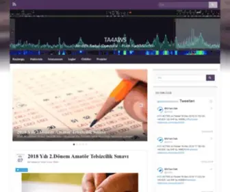 TA4AWS.com(Amatör Radyo Opertörü) Screenshot