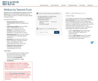 Taalweb.frl(Taalweb Frysk) Screenshot