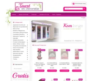 Taartendecoratie.nl(Taart en Decoratie) Screenshot