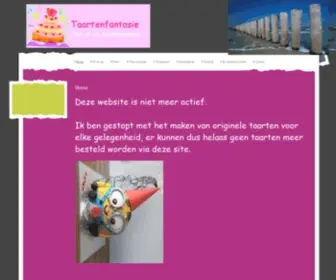 Taartenfantasie.com(taartenfantasie) Screenshot