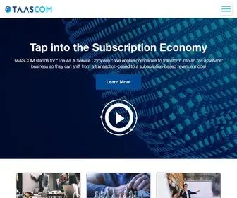 Taascom.com(The As A Service Company) Screenshot