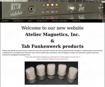 Tab-Funkenwerk.org(Welcome) Screenshot