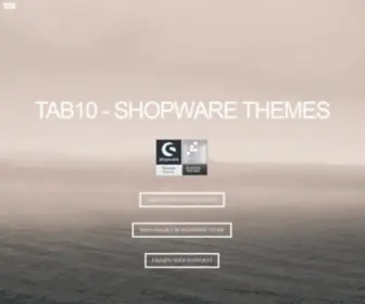 Tab10.de(Shopware Themes) Screenshot