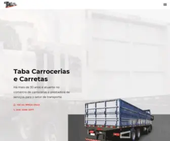 Tabacarrocerias.com.br(TABA CARROCERIAS E CARRETAS) Screenshot