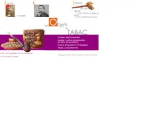 Tabacollector.com(Un site de référence sur les Objets du Tabac) Screenshot