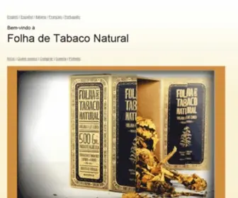 Tabaconatural.com(Shop for over 300) Screenshot