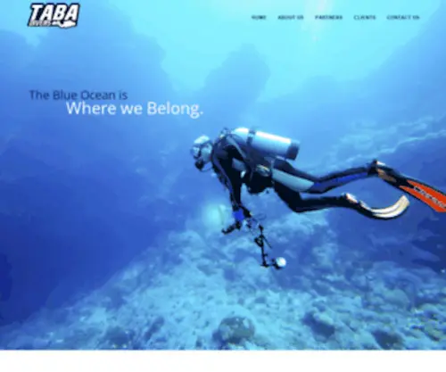 Tabadivers.com(Taba Divers) Screenshot