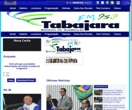 Tabajara.am.br(Tabajara) Screenshot