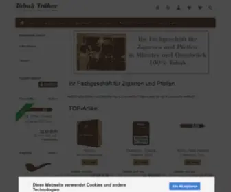 Tabak-Traeber.de(Tabak Träber) Screenshot