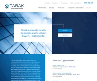 Tabak.co.nz(Tabak) Screenshot