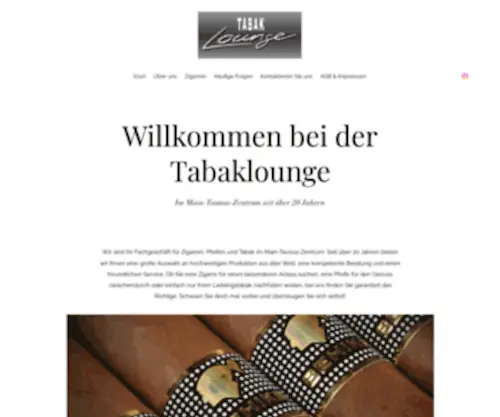 Tabak24.de(Tabaklounge GbR) Screenshot