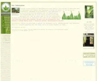 Tabakanbau.de(Tabak selber anpflanzen) Screenshot