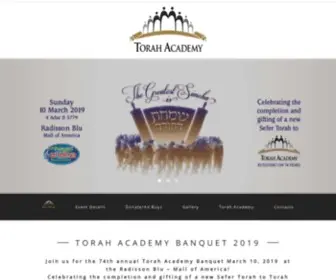 Tabanquet.org(Torah Academy of Minnesota) Screenshot