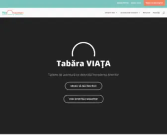 Tabara-Viata.ro(Bine aţi venit pe site) Screenshot