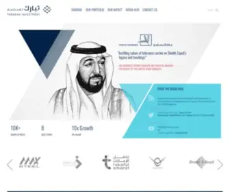 Tabarakinvestment.com(Tabarak Investment) Screenshot