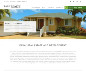 Tabarealty.com(Taba Realty) Screenshot