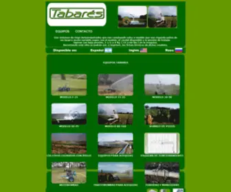 Tabares.com.ar(Tabares Riegos) Screenshot