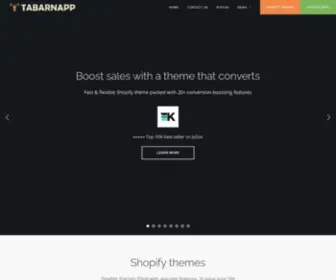 Tabarnapp.com(Shopify Apps & Themes) Screenshot
