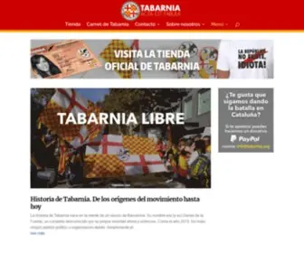 Tabarnia.org(Tabarnia) Screenshot