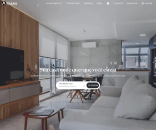Tabas.com.br(Aluguel de apartamentos mobiliados em São Paulo) Screenshot