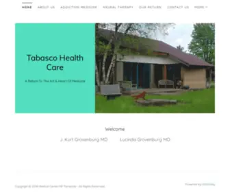 Tabascohealthcare.com(Tabasco Health Care) Screenshot