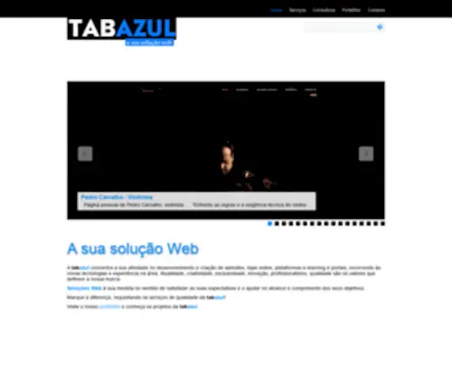 Tabazul.pt(A sua solução Web) Screenshot