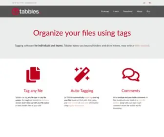 Tabbles.net(File Tagging) Screenshot
