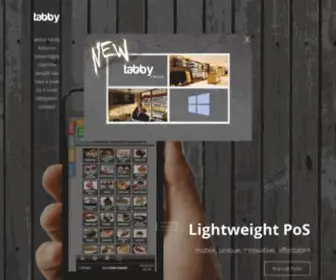 Tabby4Web.com(Web based PoS solution) Screenshot