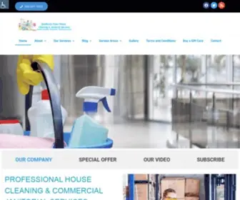 Tabbysspotlesslyclean.com(Professional House Cleaning Services) Screenshot