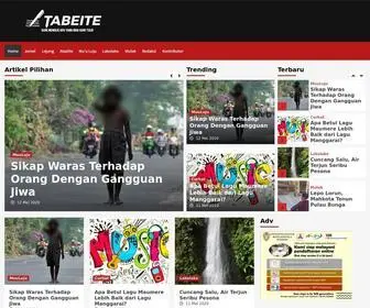 Tabeite.com Screenshot