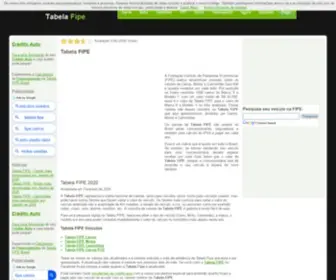 Tabelafipebrasil.com(Tabela FIPE Mar) Screenshot